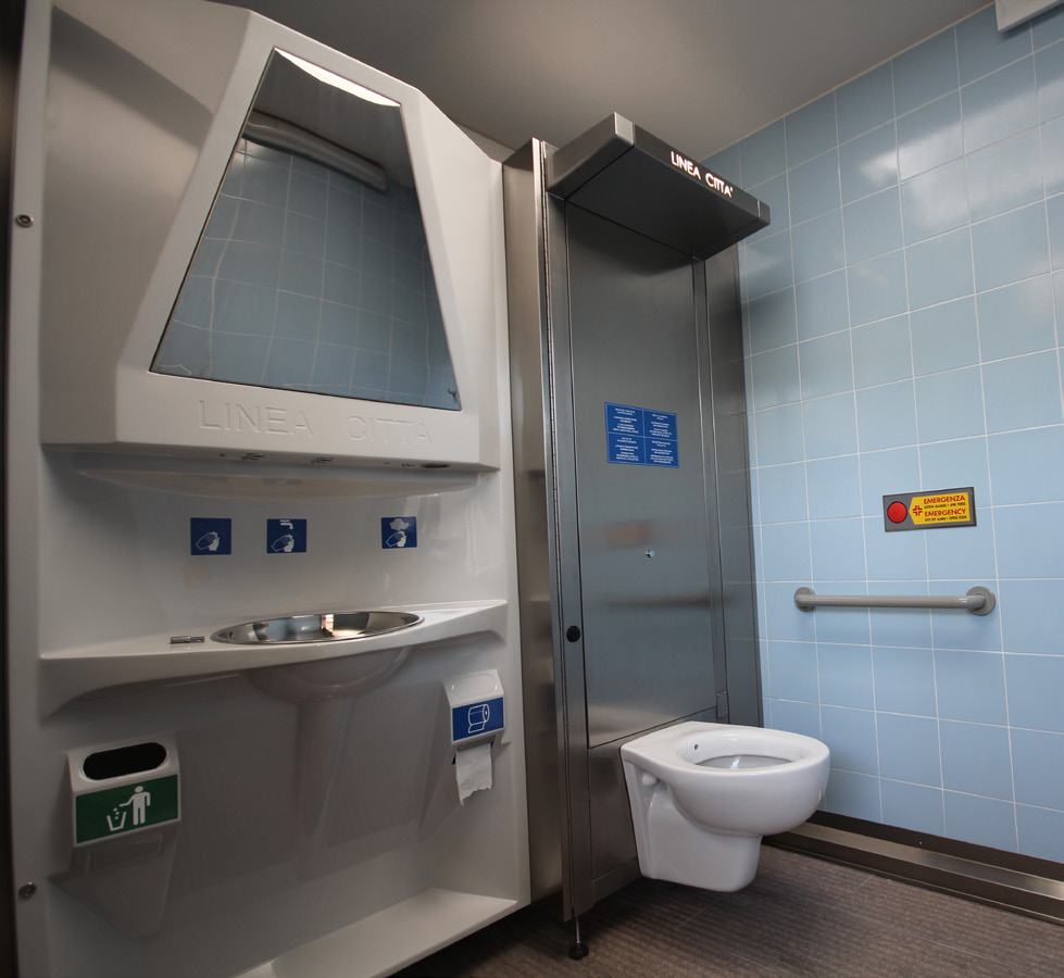 Toalete publice automate - interior